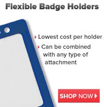 Shop All Flexible Badge Holders