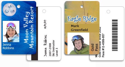 Expand the use of your photo ID cards using magnetic stripes or barcodes