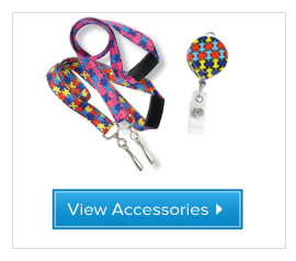 View Autism Awareness Badge Accessories