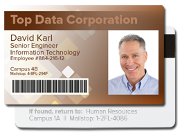 Dual-sided ID Card Dual-sided ID Card