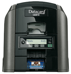 Front Panel of the Datacard CD810 ID Card Printer