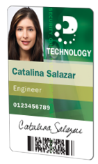 Sample of an ID Card