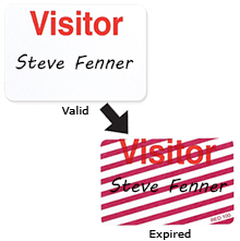 Expiring Visitor Badges