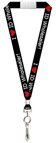 Example of a Custom Lanyard from ID Wholesaler