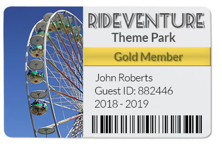 ID Cards for Theme Parks & Amusement Parks ID Cards for Theme Parks & Amusement Parks