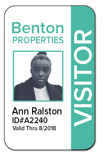 Example of a Rewritable ID Card Example of a Rewritable ID Card