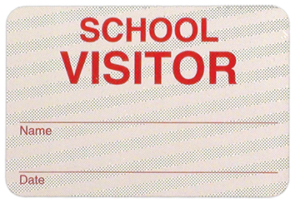 Visitor ID Badge