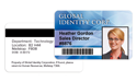 Dual-sided ID Card