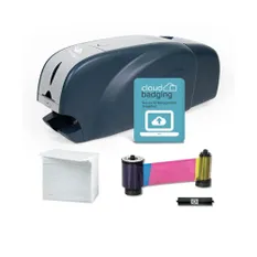 IDP SOLID-310SE ID Card Printer Bundle - Single-Sided