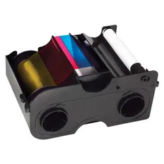 Fargo Half Panel YMCKO Color Ribbon - 45114