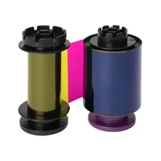 Evolis R2F210NAAA KO (Black, Overlay) Ribbon - 600 Prints