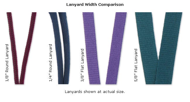 Stylish wholesale blank lanyards In Varied Lengths And Prints 