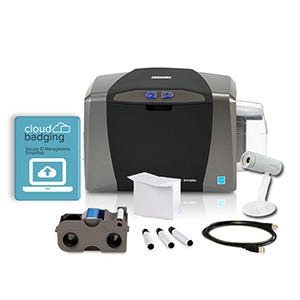 Fargo Singled-Sided ID Badge Printer Systems