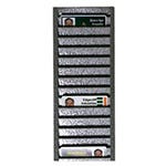 Shop 40-Card Horizontal Metal ID Badge Rack