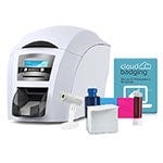 Magicard 300 ID Card Printer System Bundle w/ CloudBadging ID Software