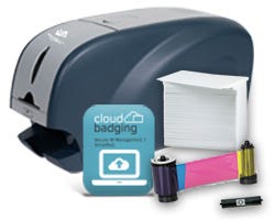 IDP Solid ID Card Printer Bundle