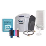 Magicard Pronto Photo ID Badge Card Printer System Bundle - Single-Sided