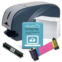 IDP SOLID-310SE System Printer Bundle with CloudBadging Software