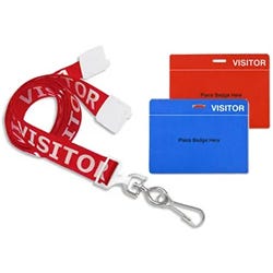 Shop Visitor Badge Accessories